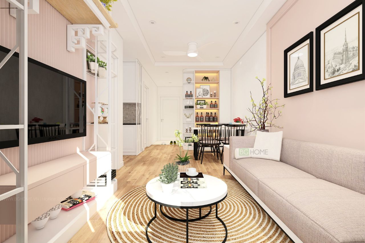 Thiết kế nội thất chung cư Ecohome - Anh Quang (6)