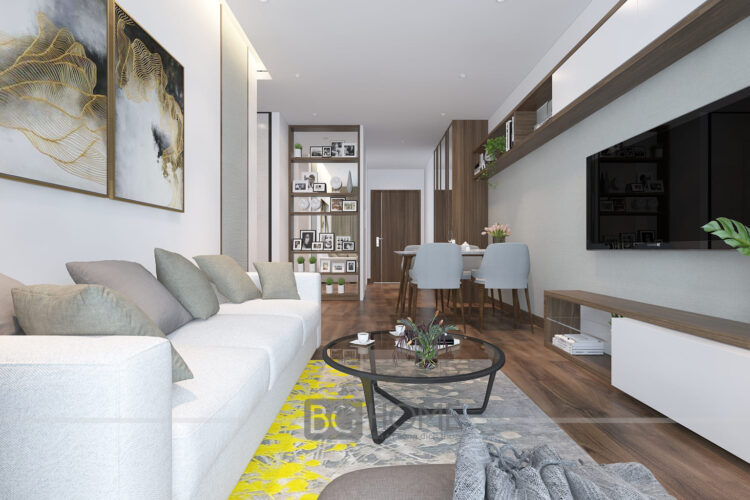 Thiết kế nội thất Vinhome Sky Lake - Anh Huy