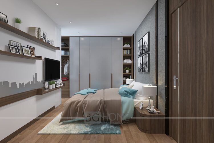 Thiết kế nội thất chị trang Sun Squaer