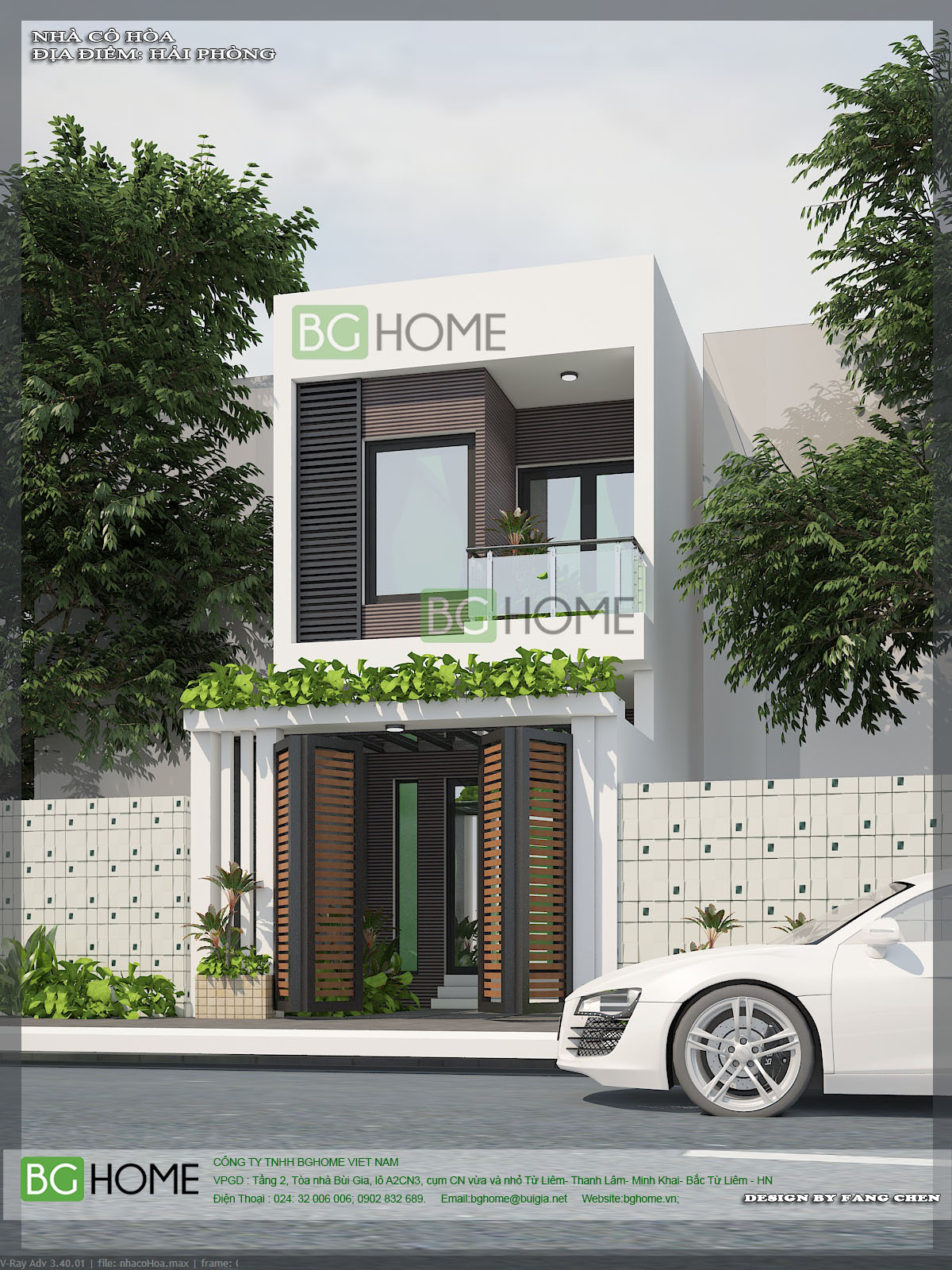 Thiết kế nhà phố hiện đại