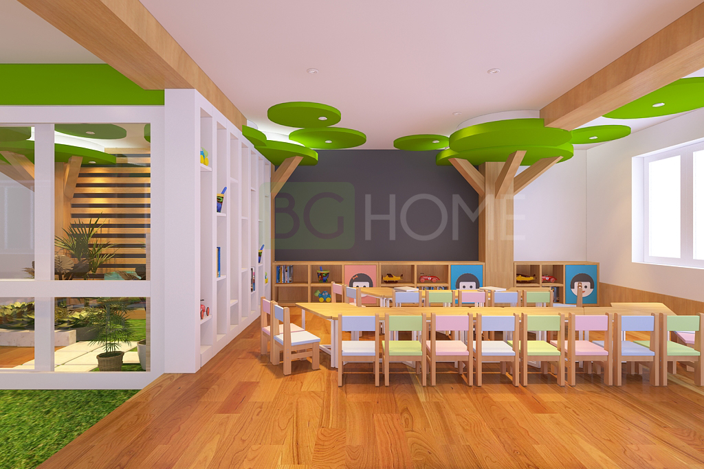 Tiêu chuẩn thiết kế trường mầm non