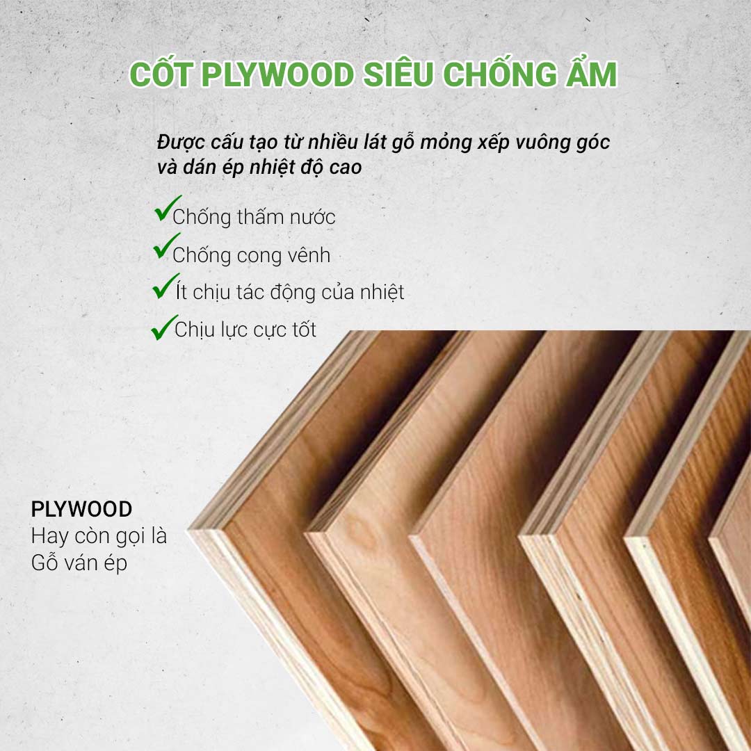 Cốt plywood siêu chống ẩm