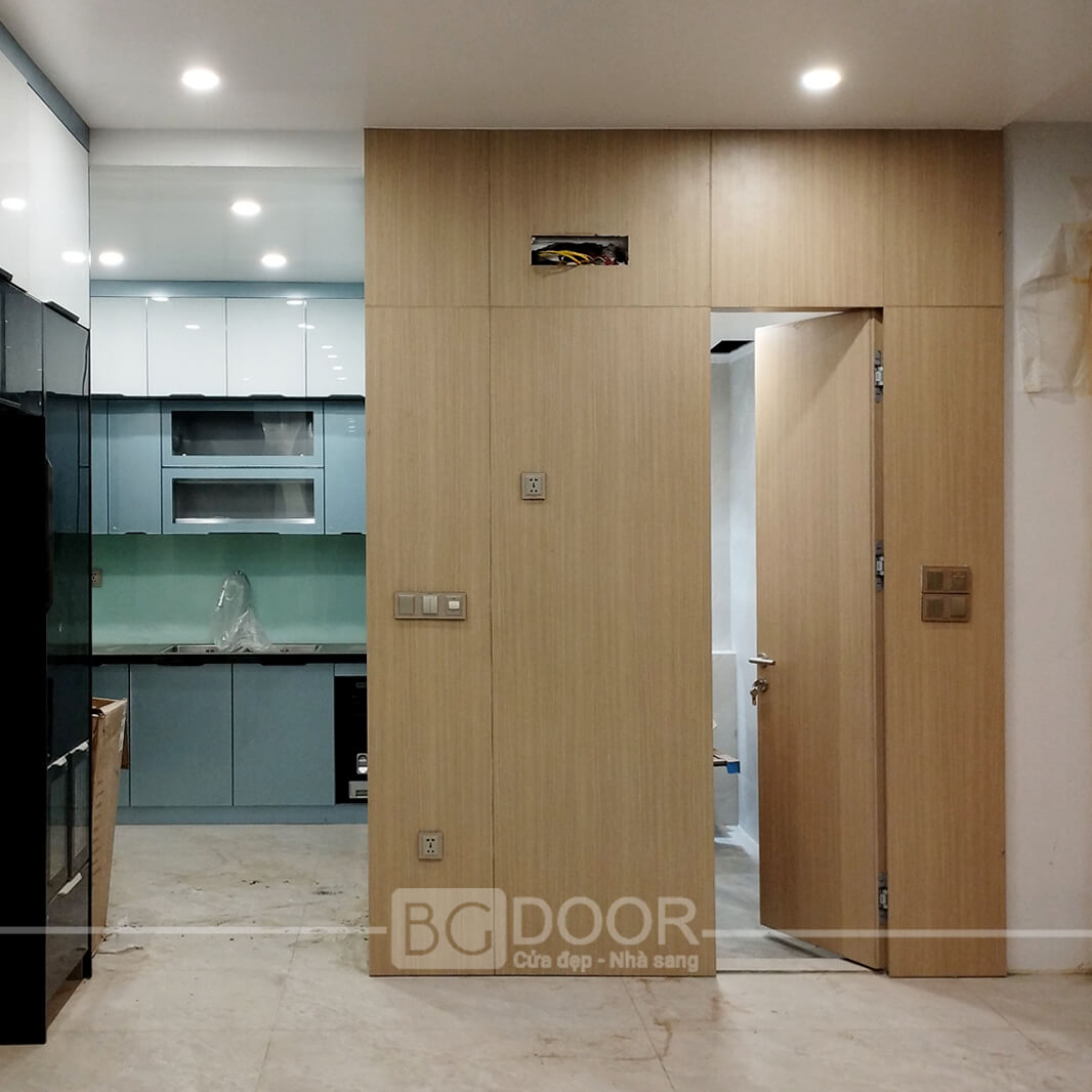 Cửa mở âm tường là gì? 