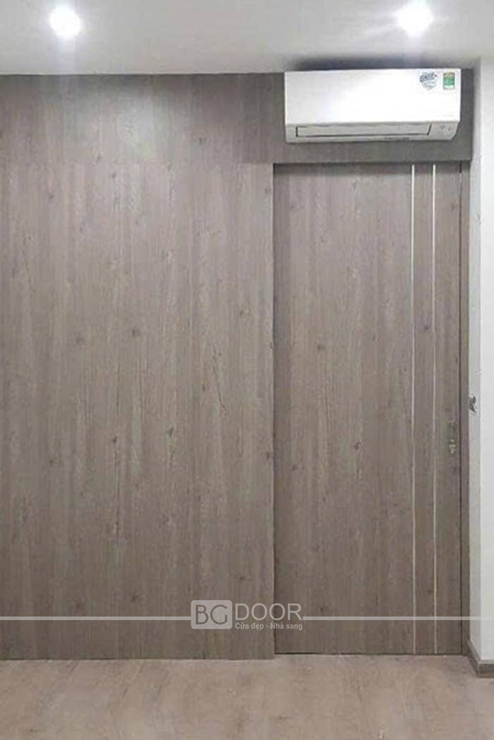 Cửa lùa âm vách Plywood Melamine 3048PL