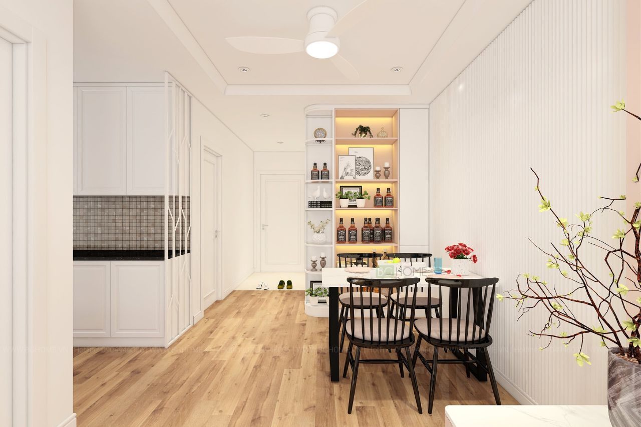 Thiết kế nội thất chung cư Ecohome - Anh Quang (3)