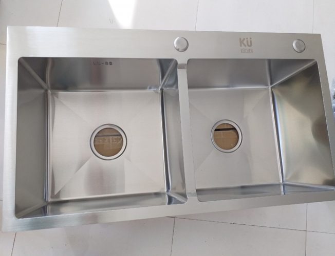 Chậu rửa bát KU 8245 inox 304