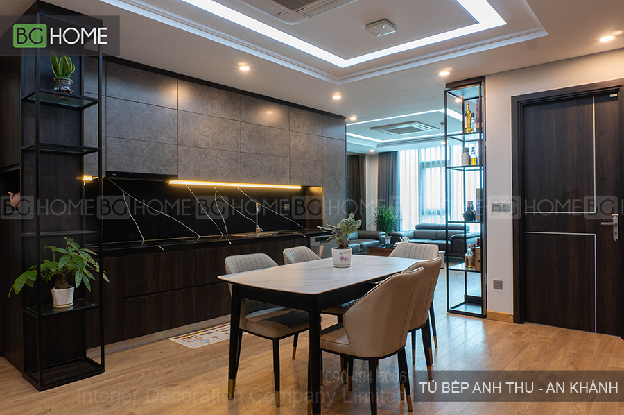 Tủ bếp anh Thu - An Khánh